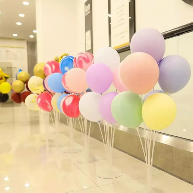 6 Set Table Balloon Stand for Graduation/Wedding Birthday BabyShower Party Decor