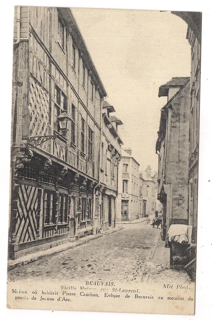 beauvais , vieille maison rue st-laurent