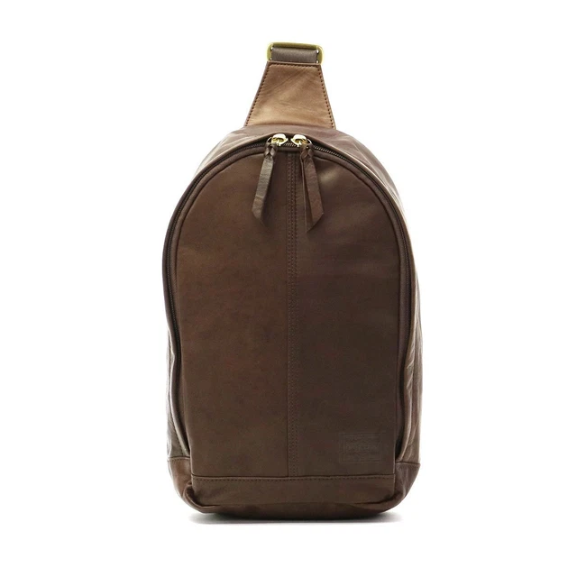 Yoshida Bag Porter FRANK Un Sac Bandoulière 198-01343 Marron Fait En Japon Neuf