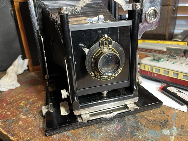 Large Premo Folding Camera w/Case