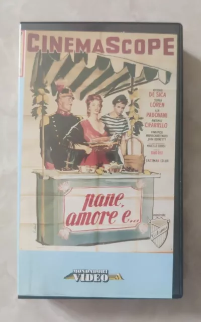 PANE, AMORE E... (1955) Dino Risi - VHS MVEC 03059 MONDADORI VIDEO - COME NUOVA