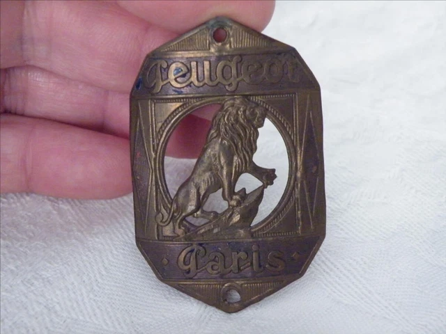Plaque De Vélo Ancienne – Cycles Émile – Dijon – Rare Pour Collection