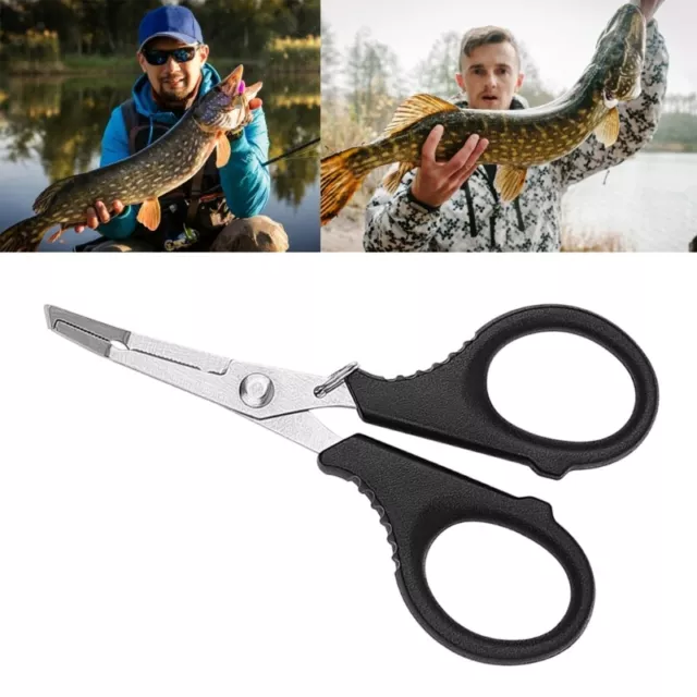 Stainless Steel Fishing Pliers With Jagged Hooked Tip Fish Hook Remover