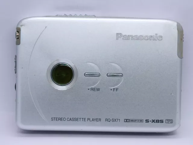 Panasonic Rq sx 71 Walkman Lecteur de cassettes Dead Slim Metal Pour pièces...