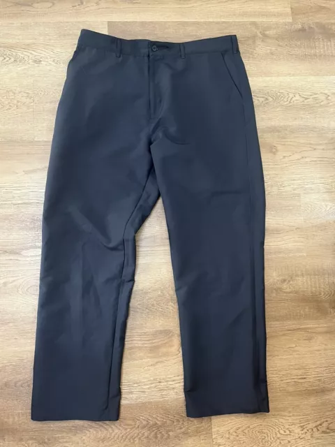 Ping Golfhose schwarz gerades Bein W36 L30