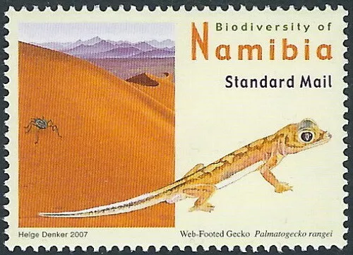 Namibia - Namibgecko postfrisch 2007 Mi. 1218 ohne Logo und Postemblem