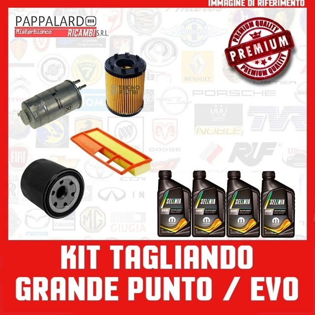 Kit Tagliando E 4lt Selenia Wr 5w40 Lancia Ypsilon Punto 188 1.3 Mj Imp - 5