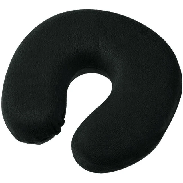 Memory Foam U Shape Travel Neck Pillow Airplane Cushion Multi Color Air Rest