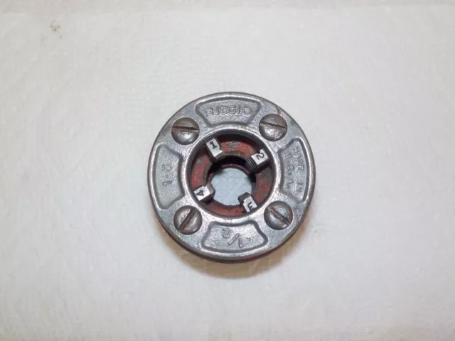 Ridgid 111-R 111R 1/2” NPT Ratchet Pipe Threader Die Head Ridgid 111-R 111R 1/2” NPT Ratchet Pipe Threader Die Head