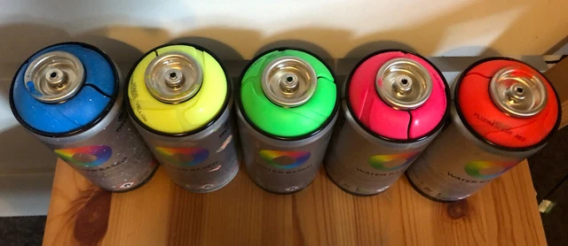 Fluoreszierende Wasserbasis Sprühfarbe 300ml Dosen Montana Art