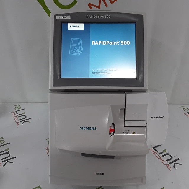 Siemens Medical Rapidpoint 500 Blood Gas Analyzer vrogue.co