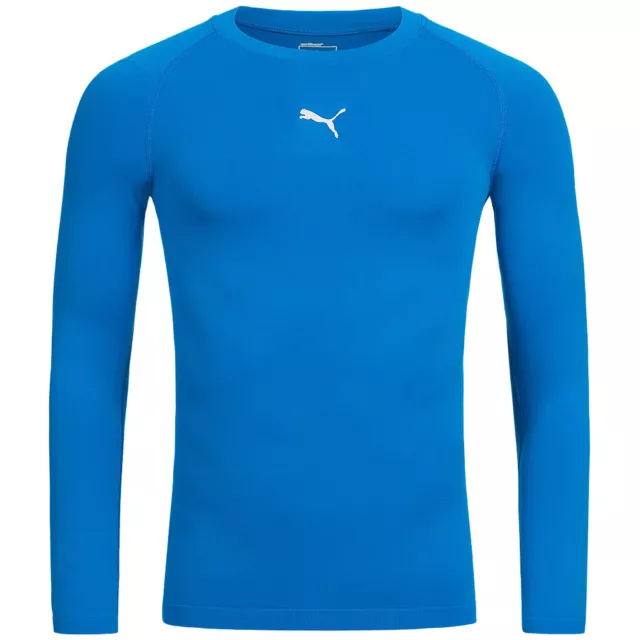 Puma Bodywear Base Layer /Skin Long Sleeved Royal, Lake Mid Blue, Navy M,L XL