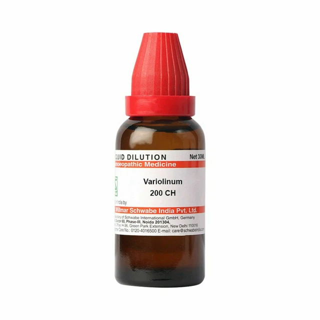 Dr Willmar Schwabe India Variolinum 200 Ch Diluzione 1 Bottiglia Di 30 ML