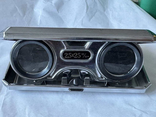 ANCIENNE PAIRE DE Jumelles de théâtre avec son etui EUR 50,00 - PicClick FR