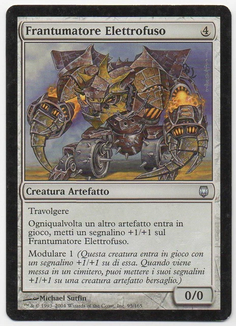 Magic: The Gathering - Arcbound Overseer | Carta Singola Rara Dal Set Darksteel | Sovrintendente Elettrofuso | MTG