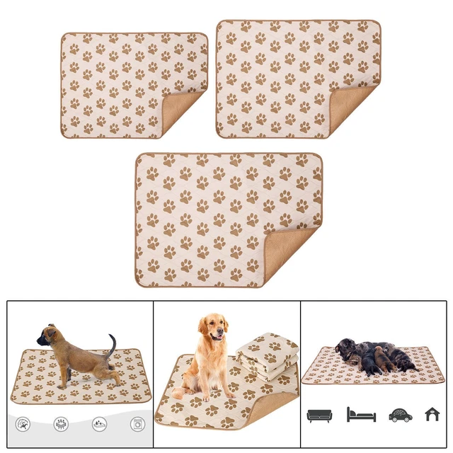 Pet Pee Pad accesorios de jaula antideslizantes almohadilla de orina Crate perrera perro almohadilla de entrenamiento