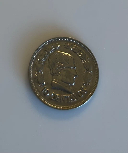 Ecuador 10 Centavos 1928 Great Condition Uncirculated