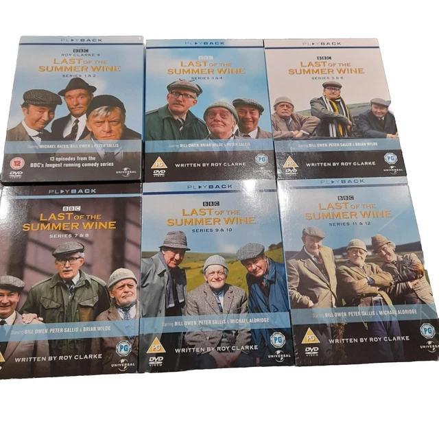 Last of the Summer Wine DVD             series  1 - 12