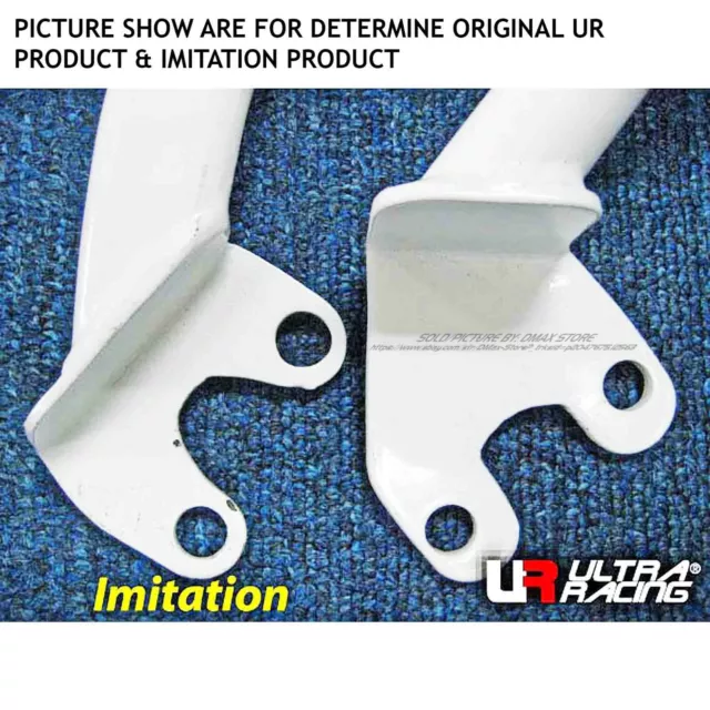 BMW 3 SERIES 325/330i E46 1999-2006 ULTRA RACING 6 PTS REAR LOWER CHASSIS BRACE 3