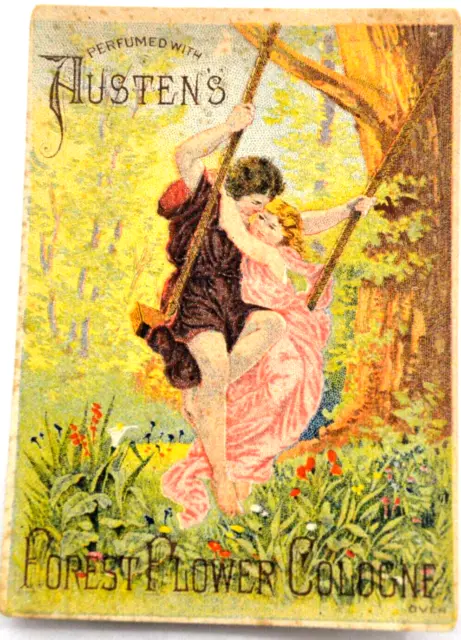 Perfumed With Austen's Forest Flower Cologne J.P. Billings Victorian Trade Card