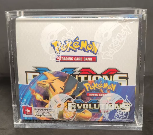 Pokemon Magnetic Booster Box Acrylic Case! Pokémon Card Protective Display!