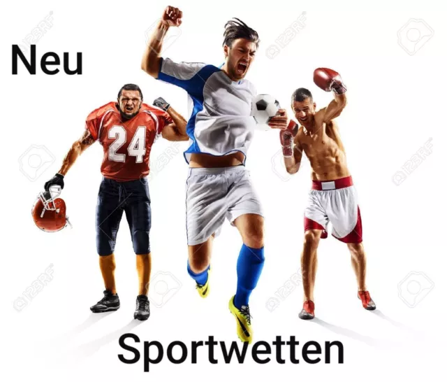 NEU +++ SPORTWETTEN  Tipps /+++  Fußball /sport NHL NFL Tennis Usw.