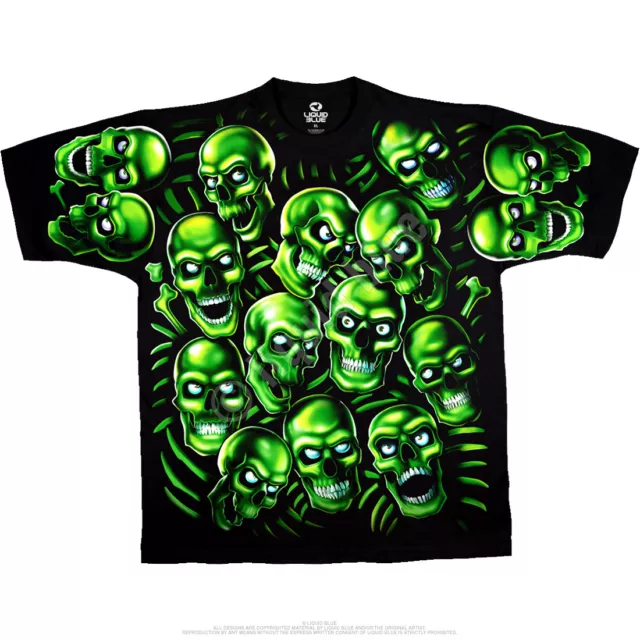 JUICY J STAY FLY SKULL PILE GLOW N DARK 2 Sd SHIRT S M L XL 2X 3X