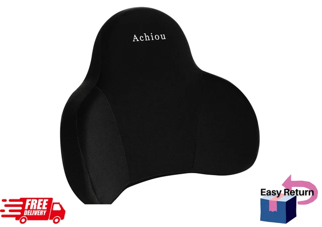 Lumbar Support Pillow Support Memory Foam Pad Back Cushion For Office Chair Back