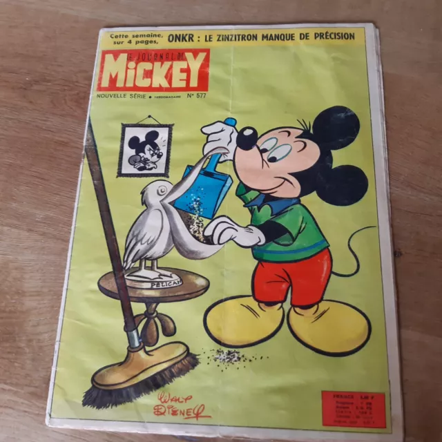 Le Journal de Mickey No 577 von 1963