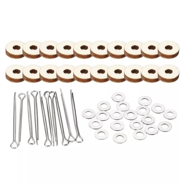 8mm Doll Joints, 10 Set Cotter Pin Joints Connector and Fiberboard Tray