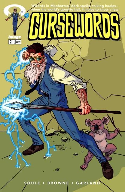 Curse Words #2C, Invincible #1 Tribute Variant, NM 9.4, 1st Print, 2017