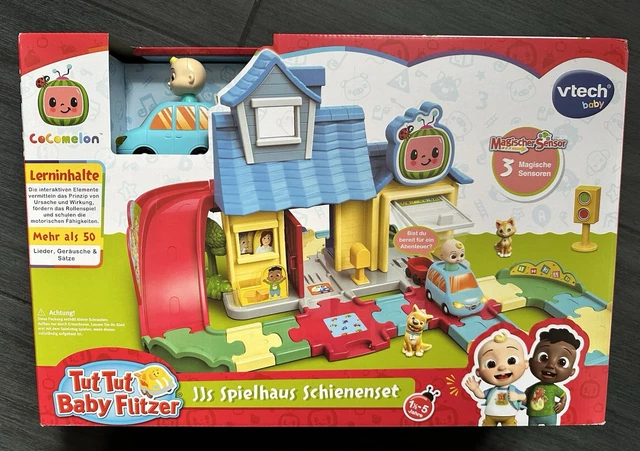 VTECH TUT TUT Baby Flitzer - CoComelon JJs Spielhaus Schienenset EUR 23