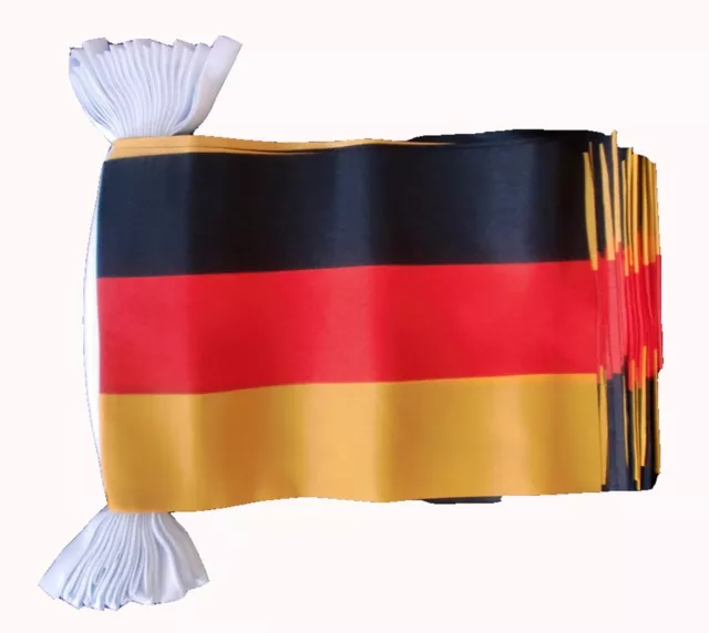 GERMANY 3 METRE BUNTING 10 FLAGS flag 3M GERMAN BERLIN MUNICH DUSSELDORF