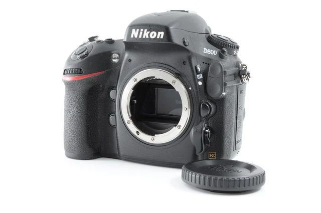 Near Mint Nikon D800 36.3MP Digital Camera Black Body JP
