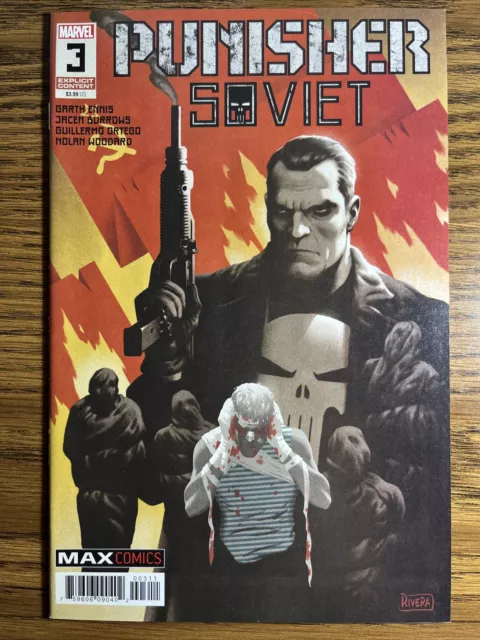 Punisher Soviet 3 Paolo Rivera Cover Marvel Max Comics 2019