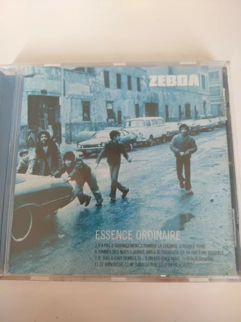 cd audio ZEBDA " essence ordinaire"