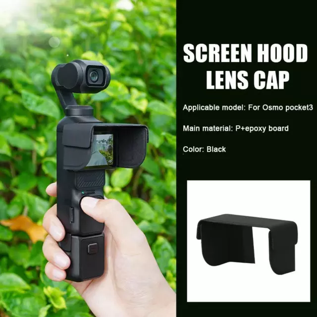 For DJI Osmo Pocket 3 Lens Cap Camera Protector Hood Protection Case Lens Cap.
