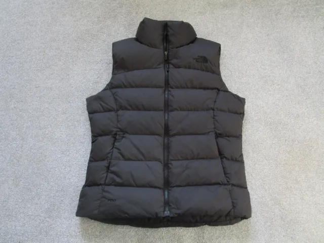 The North Face Womens Nuptse 2 Gilet Goose Down 700 S 10-12 Black Body Warmer