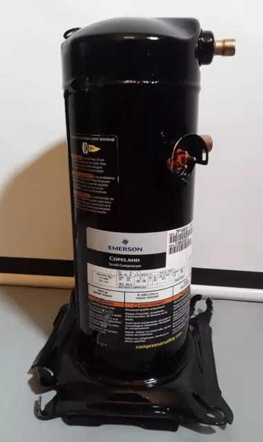 ZP16K6E-PFV-800 Copeland Scroll Compressor,  208-230 Volt, 60HZ, 1 Phase