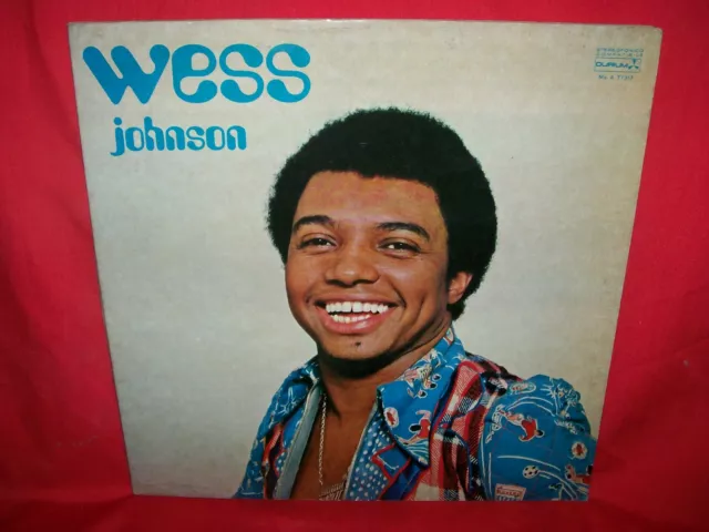 WESS JOHNSON Same LP 1973 Italy Beat Soul Funk First pressing Lam G/f Cover