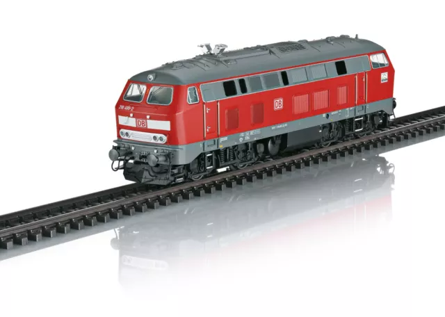 Märklin H0 39216 - Locomotora Diésel Serie 218 DB, Ep. VI, Mfx Sound Mercancía