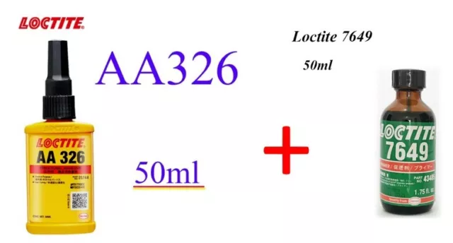 Loctite AA 326 20g + Activator 7649 50ml bundle