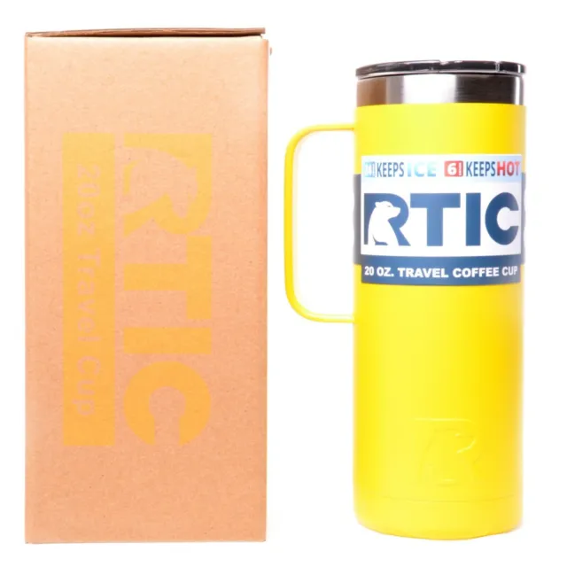 RTIC 20oz Travel Cup w/ Lid - Sunflower