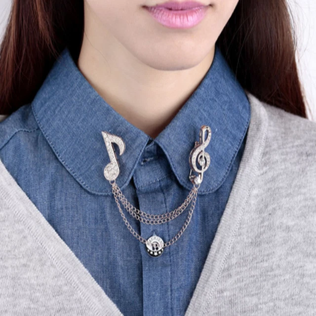 Collar brooch sales for ladies