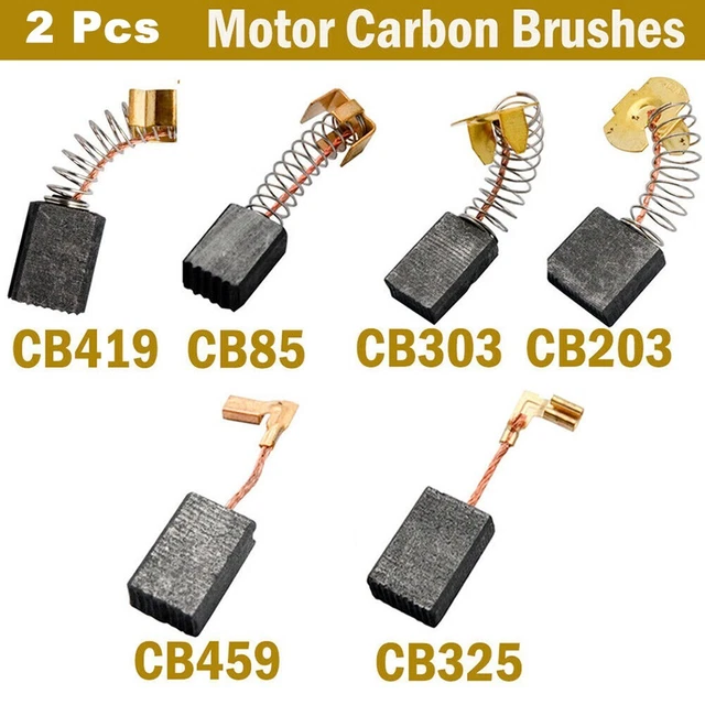 Brosses en carbone essentiel pour GA 5030 pour meuleuse d'angle CB459 lot de deu