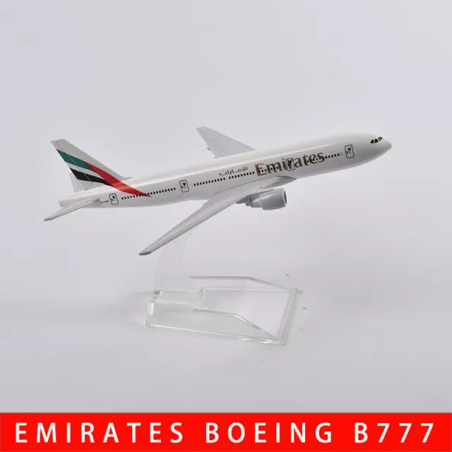 Avion de ligne miniature Maquette Boeing 777 Modèle réduit