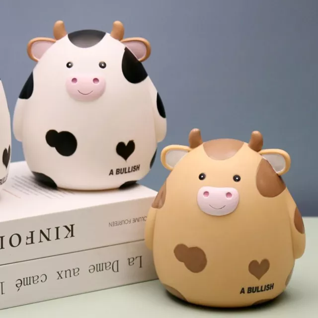 Cute Cow Piggy Bank Money Coin Jar Coins Money Box Savings Box Child Gift