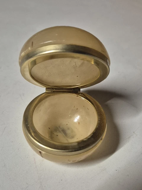 Pilulier Ou Boîte à Bijoux Vintage Goldette – Années 60/70, Fabrication Française