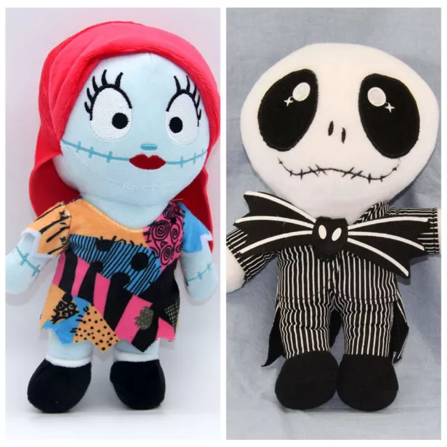 The Nightmare Before Christmas Plush Toy Jack and Sally Stuffed Doll Kids Gifts