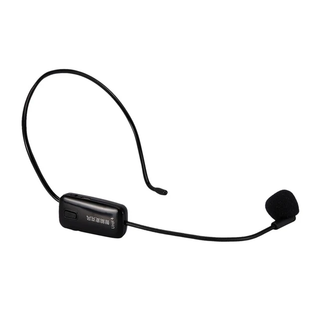 UHF WIRELESS MICROPHONES Stage Wireless Headset Microphone System Mic